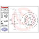 80 482 020 Bremsscheibe HA | HYUNDAI i40 11 | 08.C248.11