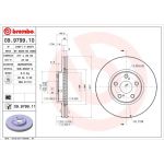 82 481 101 Bremsscheibe VA | TOYOTA Avensis 03 | 09.9799.11