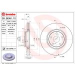 82 481 125 Bremsscheibe VA | TOYOTA Avensis,Verso 09 | 09.B046.11