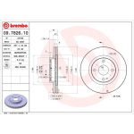 83 481 038 Bremsscheibe VA | MAZDA 323 94 | 09.7826.10