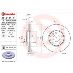 83 481 041 Bremsscheibe VA | MAZDA 6 02 | 09.9131.11