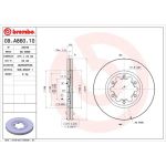 83 481 050 Bremsscheibe VA | MAZDA Ranger,B-Serie 98 | 09.A860.10