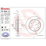 84 481 041 Bremsscheibe VA | MITSUBISHI Pajero 00 | 09.9996.11