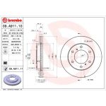 84 481 056 Bremsscheibe VA | MITSUBISHI Pajero 07 | 09.A911.11