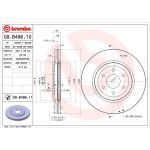 85 481 067 Bremsscheibe VA | NISSAN Navara,Pathfinder 320mm 05 | 09.B496.11