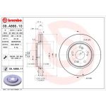 86 481 043 Bremsscheibe VA | HONDA CR-V 06 | 09.A866.11