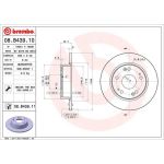 86 482 048 Bremsscheibe HA | HONDA Accord VII 03 | 08.B439.11