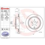 88 482 023 Bremsscheibe HA | SUBARU BRZ TOYOTA GT86 12 | 09.C662.11