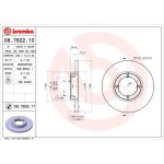 90 481 002 Bremsscheibe VA | DAEWOO,CHEVROLET Matiz 98 | 08.7822.10