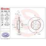 90 481 003 Bremsscheibe VA | DAEWOO Nubira 97 | 09.7820.10