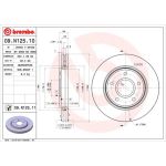 91 481 012 Bremsscheibe VA | CHRYSLER GRAND VOYAGER 07 | 09.N125.11