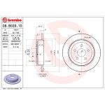 91 482 003 Bremsscheibe HA | CHRYSLER Neon,PT Cruiser 94 | 08.B029.10