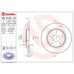 91 482 013 Bremsscheibe HA | CHRYSLER GRAND VOYAGER 07 | 08.N123.11