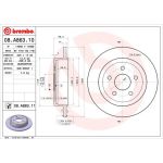 99 482 002 Bremsscheibe HA | JEEP Commander,Grand Cherokee 00 | 08.A863.11