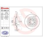 99 482 013 Bremsscheibe HA | JEEP Cherokee 13 | 08.N283.81