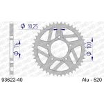 AFAM Kettenrad ALU 40 Zähne | für 520, RAC MARCH | 93622-40