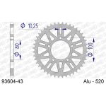 AFAM Kettenrad ALU 43 Zähne | für 520, MARCHESINI | 93604-43