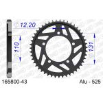 AFAM Kettenrad ALU 43 Zähne | für 525, für HARD | 165800-43