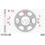 AFAM Kettenrad STAHL 38 Zähne | für 420 | 10103-38