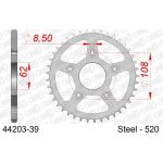 AFAM Kettenrad STAHL 39 Zähne | für 520 | 44203-39