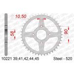 AFAM Kettenrad STAHL 41 Zähne | für 520 | 10221-41