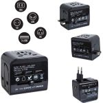 All in 1 Reiseadapter | mit 3 USB Ladebuchsen | 22200