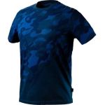 Arbeits-T-Shirt In Camo-Navy-Gr÷sse, Gr÷sse Xl | 81-603-XL