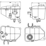 Ausgleichsbehälter, Kühlmittel | CRT 126 000S