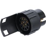 BGS Adapter für Anhängerstecker 12 V | 7-polig auf 13-polig | 80753