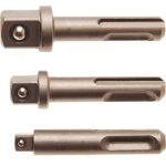 BGS Adapter-Satz | SDS - Außenvierkant 6,3 mm (1/4""""), 10 mm (3/8""""), 12,5 mm (1/2"""") | 3-tlg | 8214