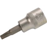 BGS Bit-Einsatz | Antrieb Innenvierkant 10 mm (3/8"""") | T-Profil (für Torx) mit Bohrung T25 | 2572