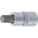 BGS Bit-Einsatz | Antrieb Innenvierkant 12,5 mm (1/2"""") | Innenvielzahn (für XZN) M12 | 4354