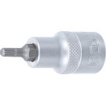 BGS Bit-Einsatz | Antrieb Innenvierkant 12,5 mm (1/2"""") | Innenvielzahn (für XZN) M5 | 4350