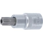 BGS Bit-Einsatz | Antrieb Innenvierkant 12,5 mm (1/2"""") | T-Profil (für Torx) mit Bohrung T55 | 4329