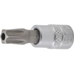 BGS Bit-Einsatz | Antrieb Innenvierkant 6,3 mm (1/4"""") | T-Profil (für Torx) mit Bohrung T45 | 2165-T45