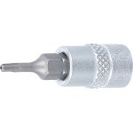 BGS Bit-Einsatz | Antrieb Innenvierkant 6,3 mm (1/4"""") | T-Profil (für Torx) mit Bohrung T8 | 2356