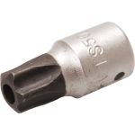 BGS Bit-Einsatz | Antrieb Innenvierkant 6,3 mm (1/4"""") | TS-Profil (für Torx Plus) mit Bohrung TS50 | 2355-TS50