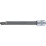 BGS Bit-Einsatz | Länge 100 mm | Antrieb Innenvierkant 6,3 mm (1/4"""") | T-Profil (für Torx) mit Bohrung T30 | 4203