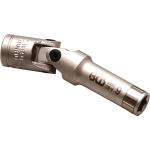 BGS Glühkerzen-Gelenk-Einsatz Sechskant | Antrieb Innenvierkant 10 mm (3/8"""") | SW 9 mm | 2981