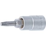 BGS Schraubenausdreher-Bit-Einsatz | Antrieb Innenvierkant 6,3 mm (1/4"""") | für defektes T-Profil (für Torx) T15 | 7098-T15