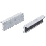 BGS Schraubstock-Schutzbacken | Aluminium | Breite 100 mm | 2-tlg | 6796