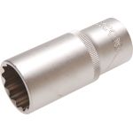 BGS Steckschlüssel-Einsatz für Diesel-Einspritzdüsen | Antrieb Innenvierkant 12,5 mm (1/2"""") | SW 27 mm | 2539