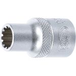 BGS Steckschlüssel-Einsatz Gear Lock | Antrieb Innenvierkant 12,5 mm (1/2"""") | SW 10 mm | 10210