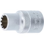 BGS Steckschlüssel-Einsatz Gear Lock | Antrieb Innenvierkant 12,5 mm (1/2"""") | SW 11 mm | 10211