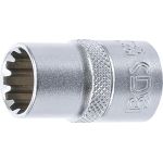 BGS Steckschlüssel-Einsatz Gear Lock | Antrieb Innenvierkant 12,5 mm (1/2"""") | SW 14 mm | 10214