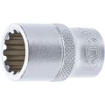 BGS Steckschlüssel-Einsatz Gear Lock | Antrieb Innenvierkant 12,5 mm (1/2"""") | SW 15 mm | 10215