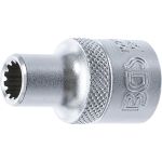 BGS Steckschlüssel-Einsatz Gear Lock | Antrieb Innenvierkant 12,5 mm (1/2"""") | SW 8 mm | 10208