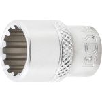 BGS Steckschlüssel-Einsatz Gear Lock | Antrieb Innenvierkant 6,3 mm (1/4"""") | SW 12 mm | 10112