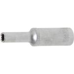 BGS Steckschlüssel-Einsatz Gear Lock, tief | Antrieb Innenvierkant 6,3 mm (1/4"""") | SW 4 mm | 10154