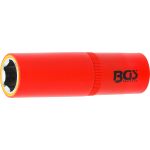 BGS VDE-Steckschlüssel-Einsatz Sechskant | Antrieb Innenvierkant 12,5 mm (1/2"""") | SW 17 mm | 72067